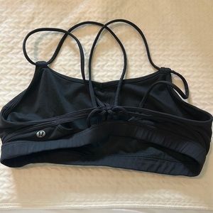 Black size 8 lululemon bra
